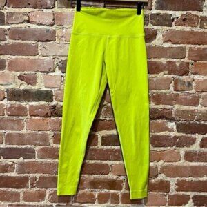 SET ACTIVE Women's Sportbody Hi-Rise Leggings in Neon Limeade Women's Small